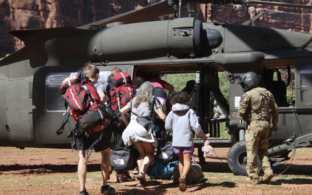 A search ended in heartbreak after a flash flood sent hikers scrambling